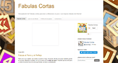 Desktop Screenshot of fabulascortas.info