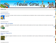 Tablet Screenshot of fabulascortas.net